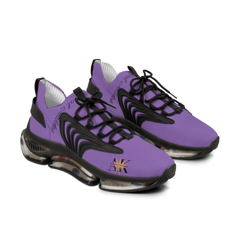 Stylish Men's Mesh Sneakers - Purple Comfort & Trend - Image 5