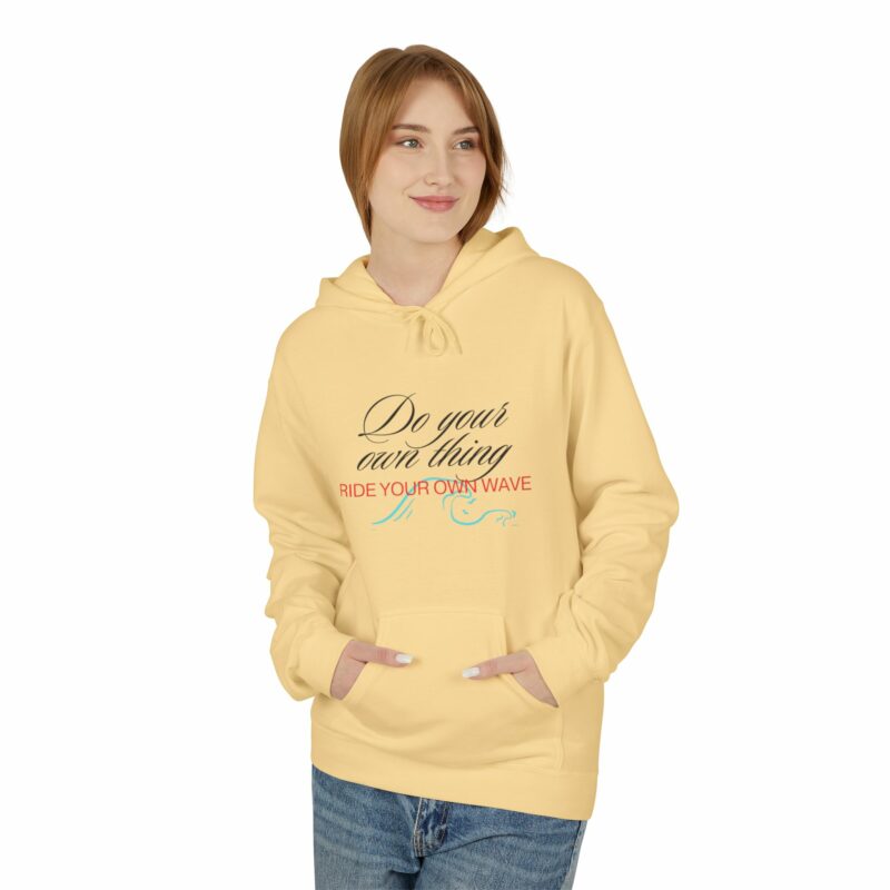 Inspiration Hoodie Ride Your Own Wave' Unisex Fleece - Image 19
