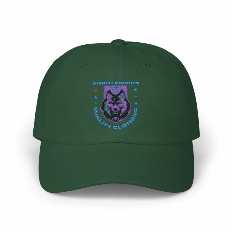 Classic Dad Cap with Wolf Design - August Knights Quality Clothing - Image 13