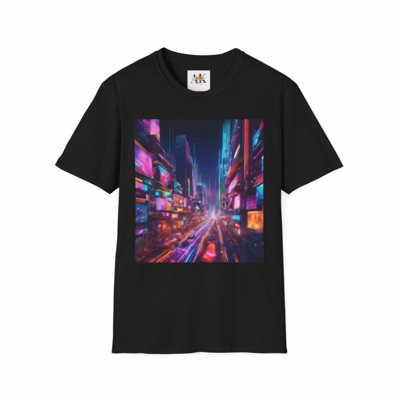 Futuristic Street Art Design T-shirt - Image 6