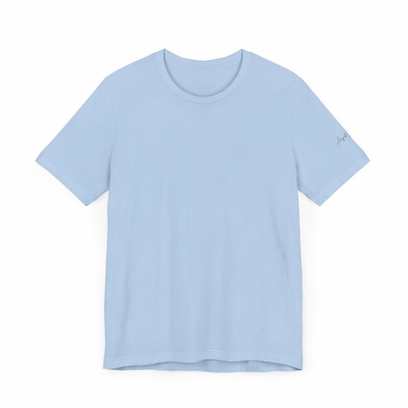 Comfortable Plain Tee - Image 39