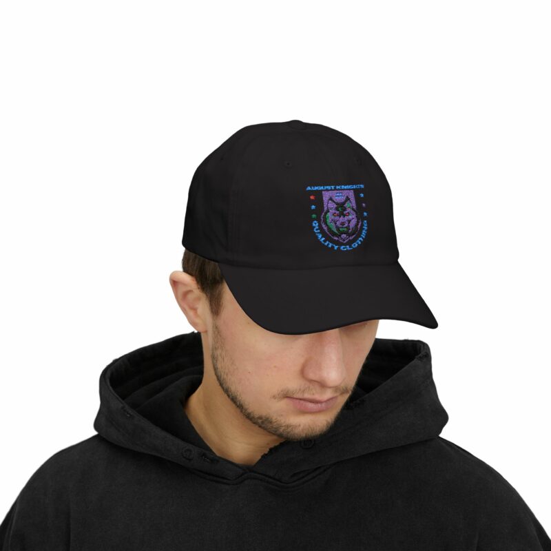 Classic Dad Cap with Wolf Design - August Knights Quality Clothing - Image 23