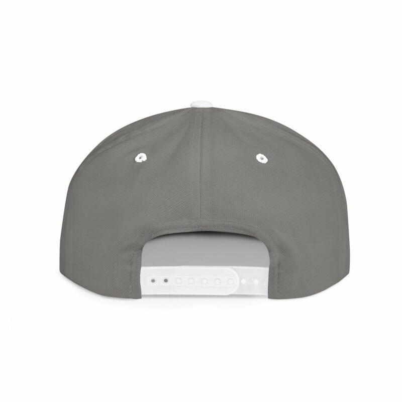 Golden Crown Flat Bill Snapback Hat - Trendy Streetwear Cap - Image 5