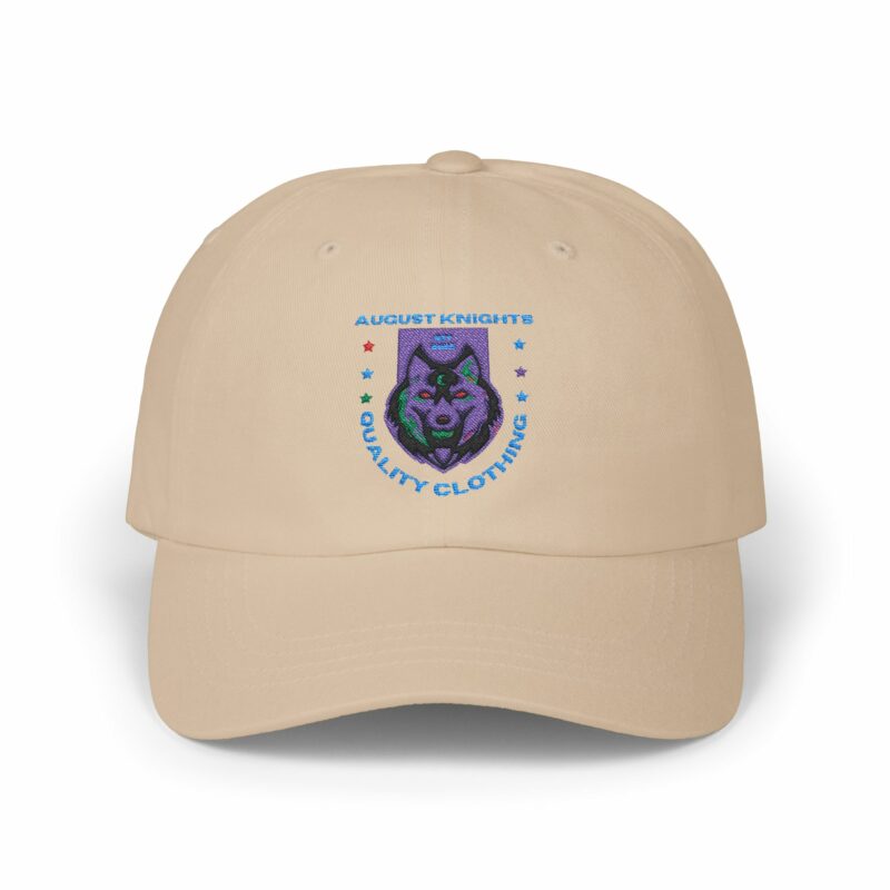 Classic Dad Cap with Wolf Design - August Knights Quality Clothing - Image 5