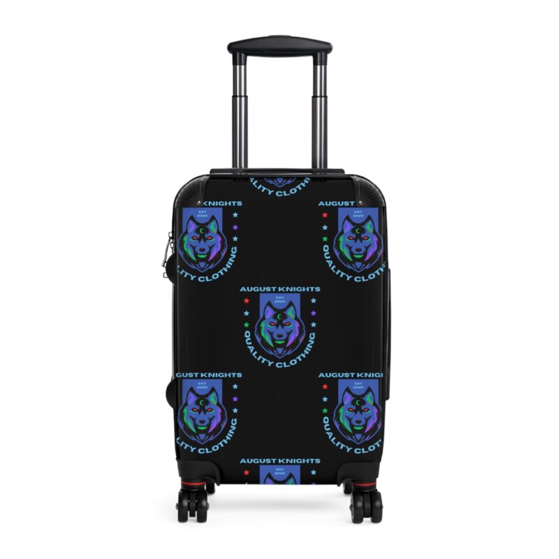 Travel Suitcase with Bold Graphic Design