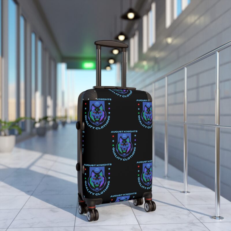 Travel Suitcase with Bold Graphic Design - Image 3