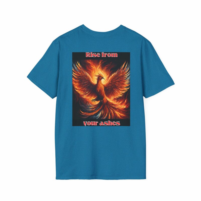 Phoenix 'Rise From Your Ashes' Unisex Softstyle T-Shirt - Image 162