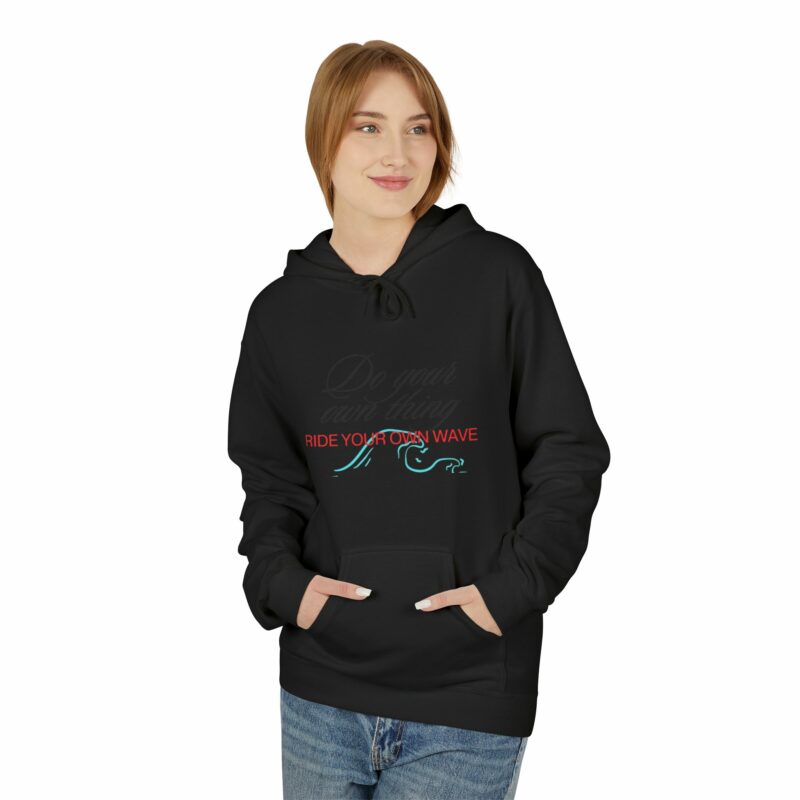 Inspiration Hoodie Ride Your Own Wave' Unisex Fleece - Image 15