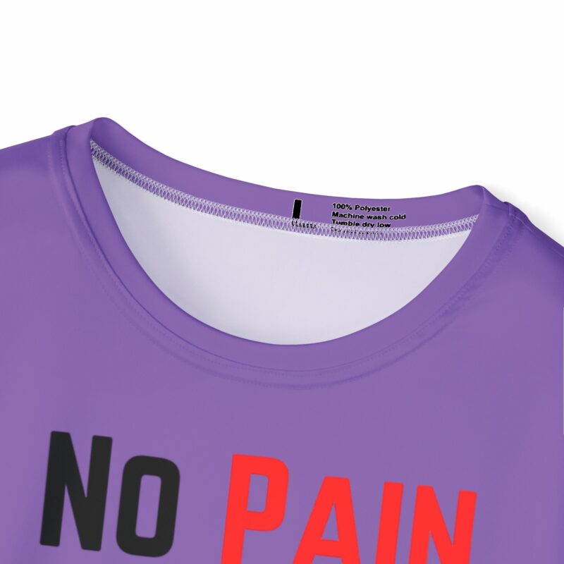Men's Sports Jersey - No Pain No Gain Workout Tee - Image 3