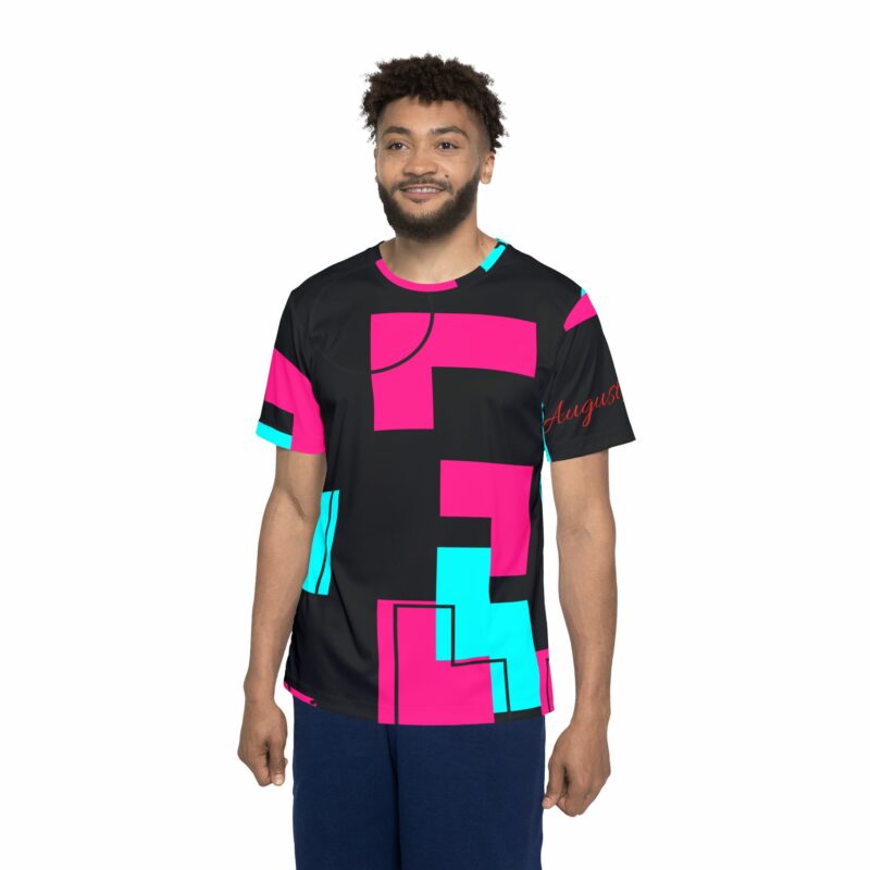 Vibrant Men's Sports Jersey - Image 4