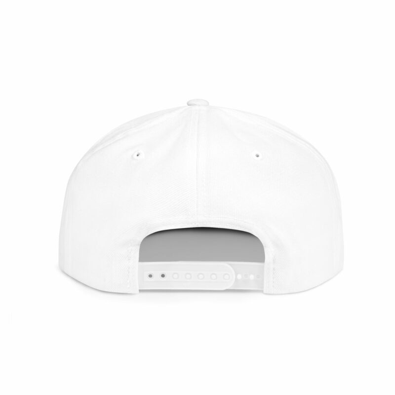 Golden Crown Flat Bill Snapback Hat - Trendy Streetwear Cap - Image 2