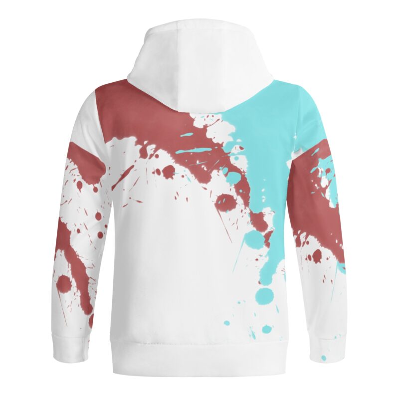 Adult Full Zip Turtleneck Hoodie Streetwear - Image 2