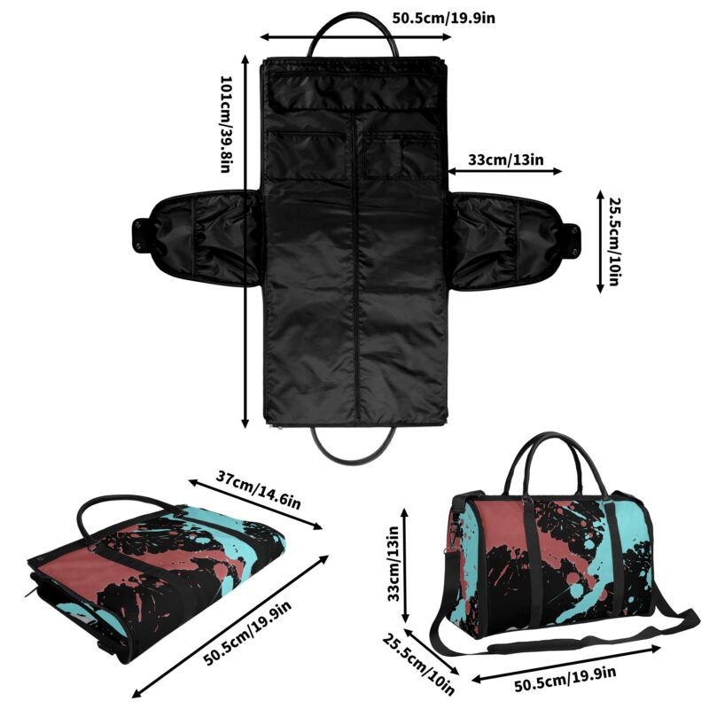 Personalized 600D Fabric Duffle Bag Foldable Travel Bag - Image 15