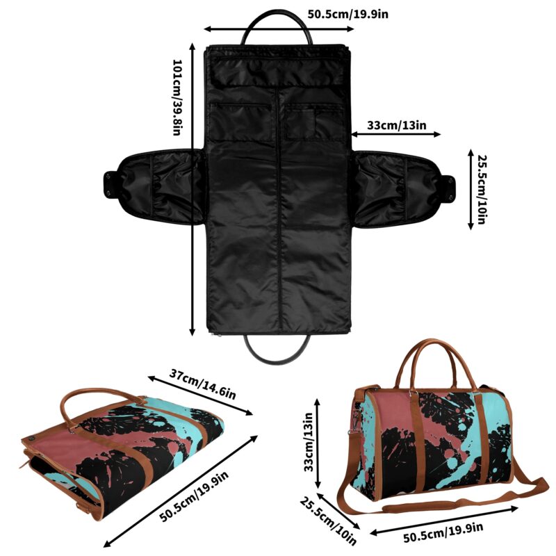 Personalized 600D Fabric Duffle Bag Foldable Travel Bag - Image 6