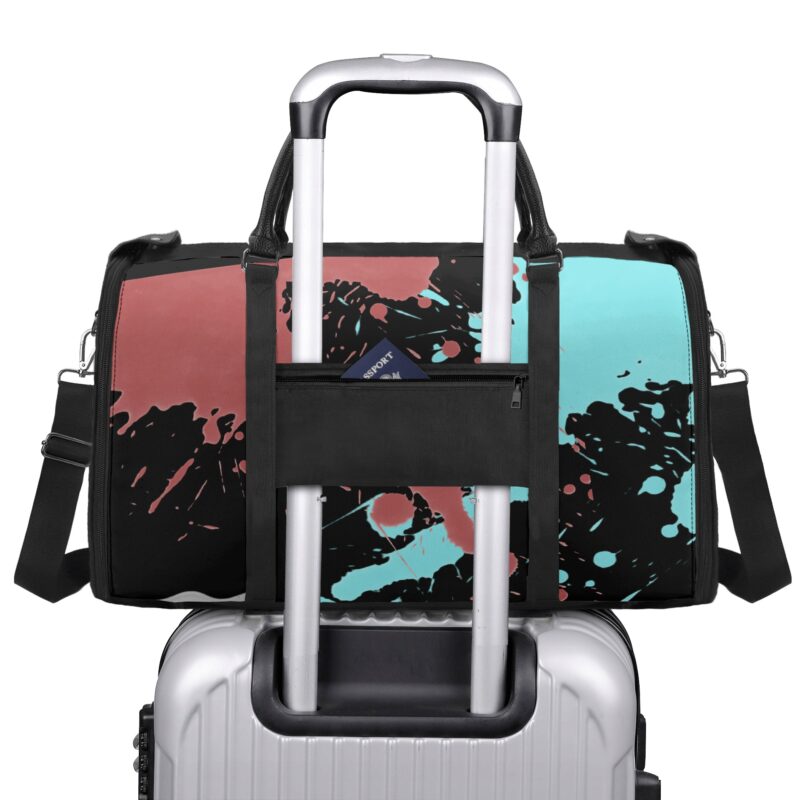 Personalized 600D Fabric Duffle Bag Foldable Travel Bag - Image 16