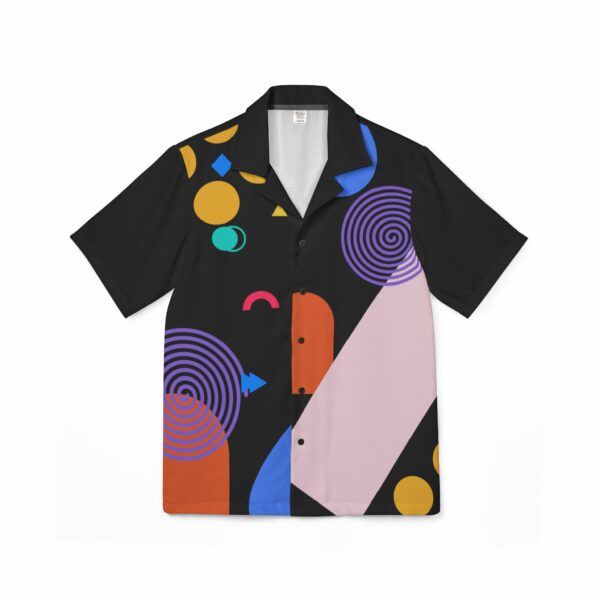 Vibrant Men's Hawaiian Camp Shirt