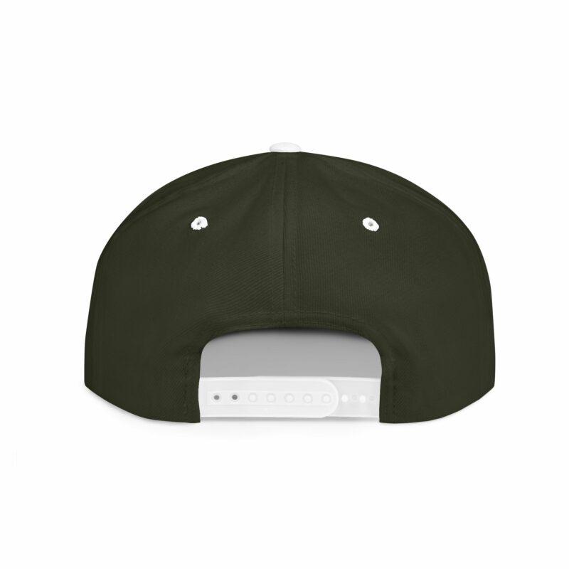 Golden Crown Flat Bill Snapback Hat - Trendy Streetwear Cap - Image 11