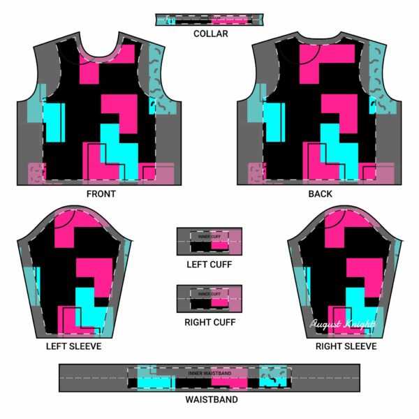 Men's Colorful Geometric Crewneck Sweatshirt - Trendy Long Sleeve for Casual Wear