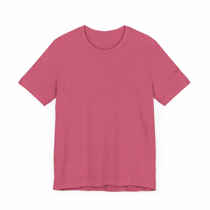 Comfortable Plain Tee - Image 51