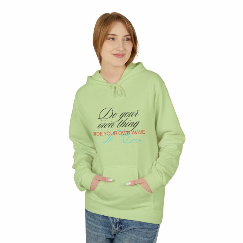 Inspiration Hoodie Ride Your Own Wave' Unisex Fleece - Image 23