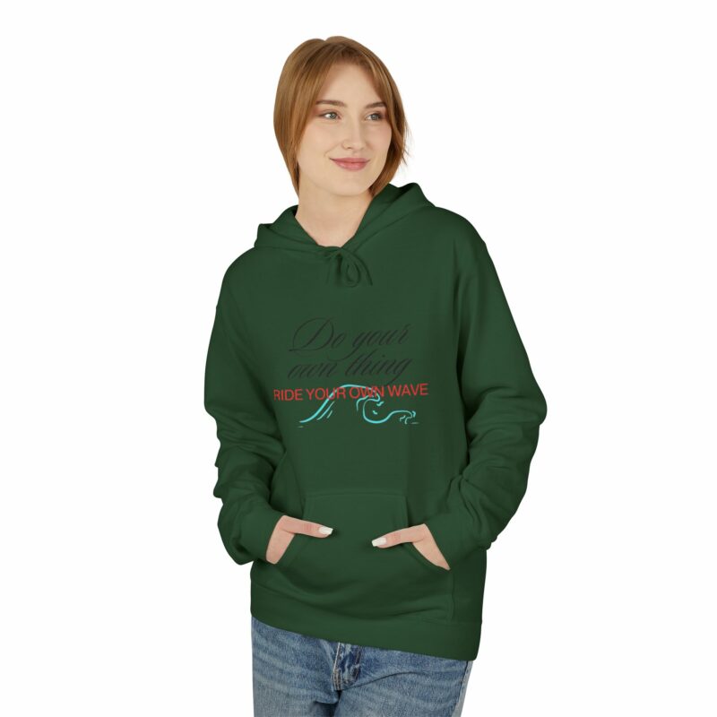 Inspiration Hoodie Ride Your Own Wave' Unisex Fleece - Image 31