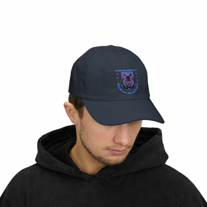 Classic Dad Cap with Wolf Design - August Knights Quality Clothing - Image 19