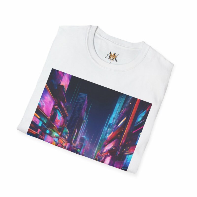 Futuristic Street Art Design T-shirt - Image 4