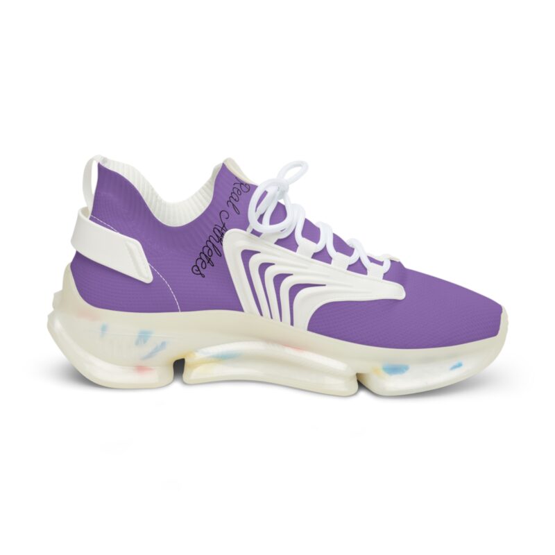 Stylish Men's Mesh Sneakers - Purple Comfort & Trend - Image 4