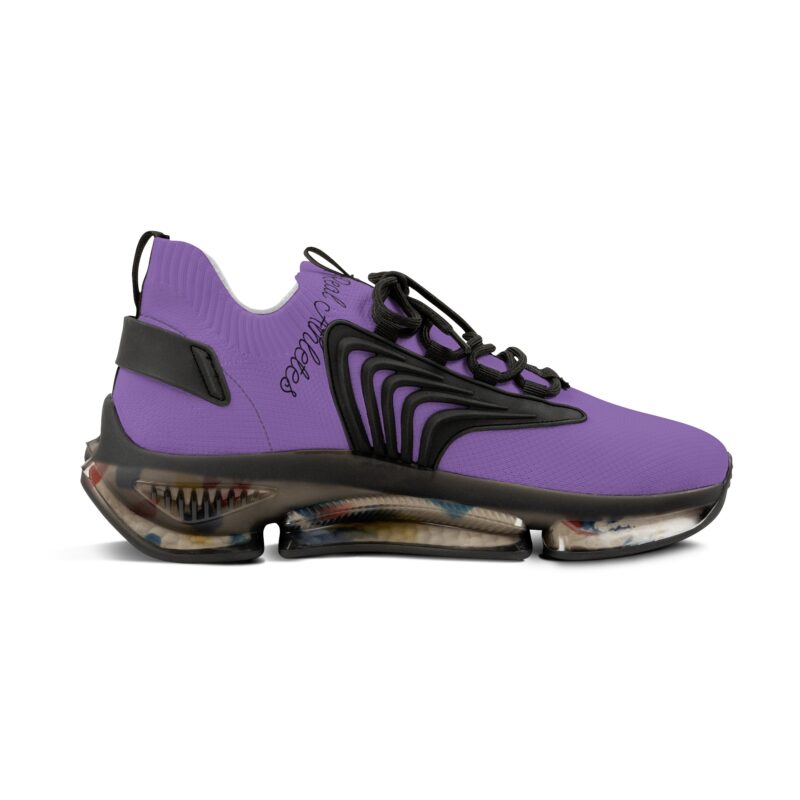 Stylish Men's Mesh Sneakers - Purple Comfort & Trend - Image 8