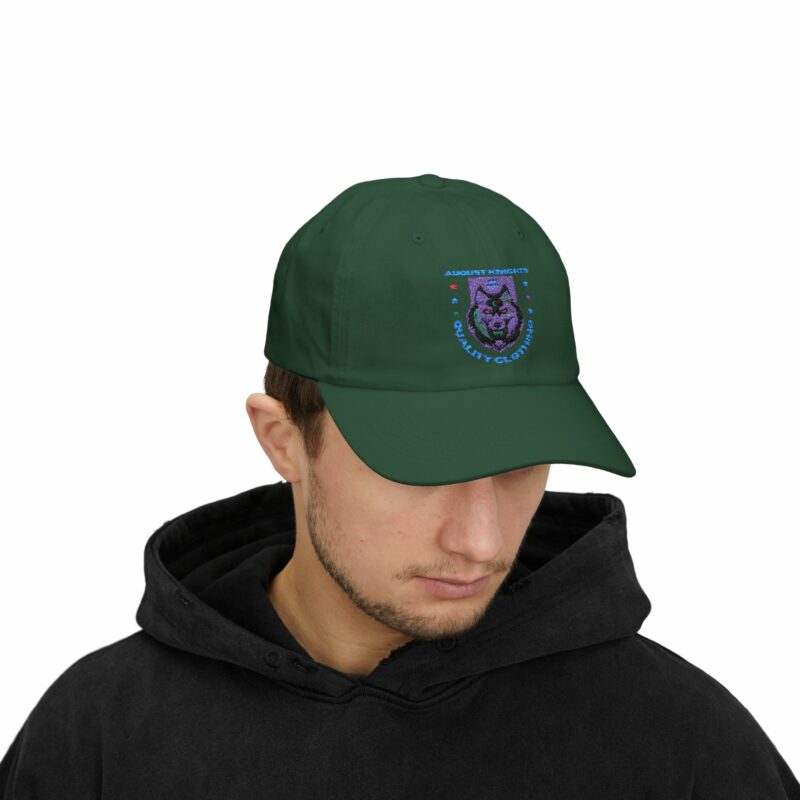 Classic Dad Cap with Wolf Design - August Knights Quality Clothing - Image 15