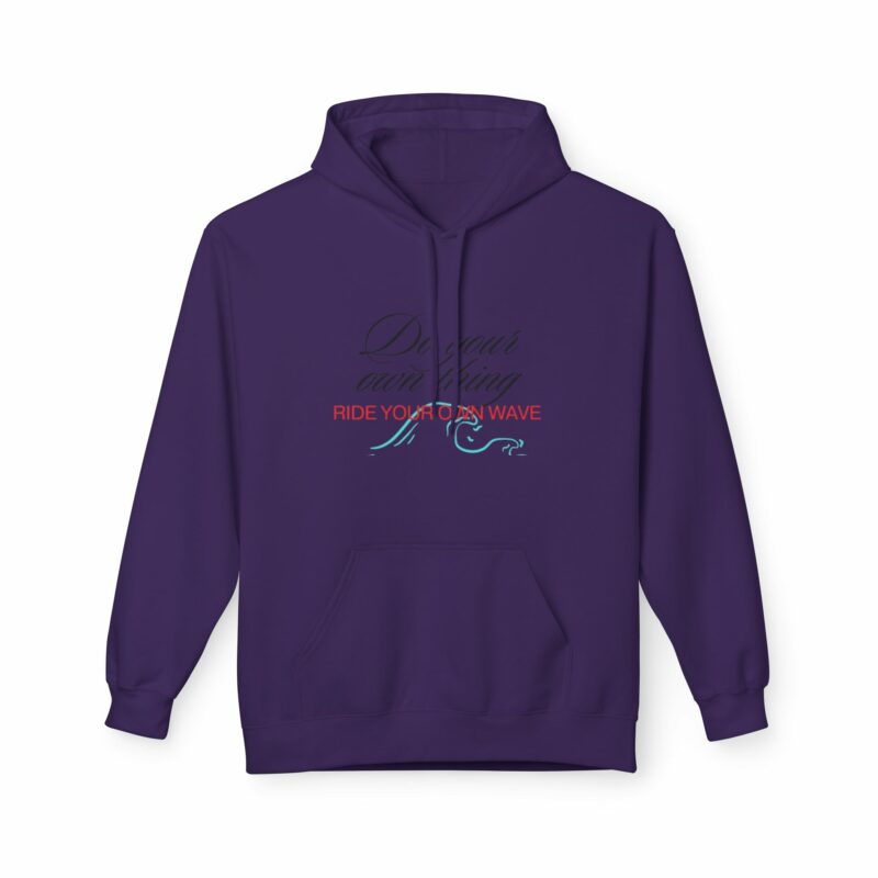 Inspiration Hoodie Ride Your Own Wave' Unisex Fleece - Image 41