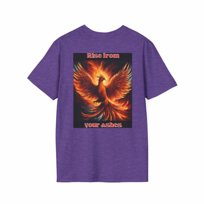 Phoenix 'Rise From Your Ashes' Unisex Softstyle T-Shirt - Image 194