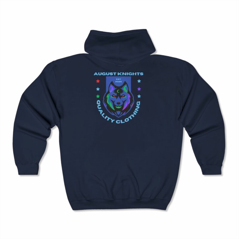 Unisex Heavy Blend™ Full Zip Hooded Sweatshirt - Image 6