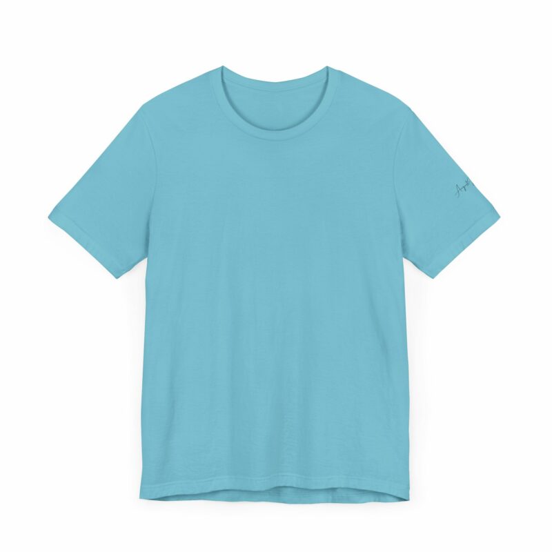 Comfortable Plain Tee - Image 35