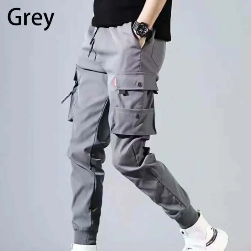 Men Tactical Pants Cargo Trousers Work Overalls Combat PantsTraining Trousers Breathable Sun Protection Cool Pants - Image 4