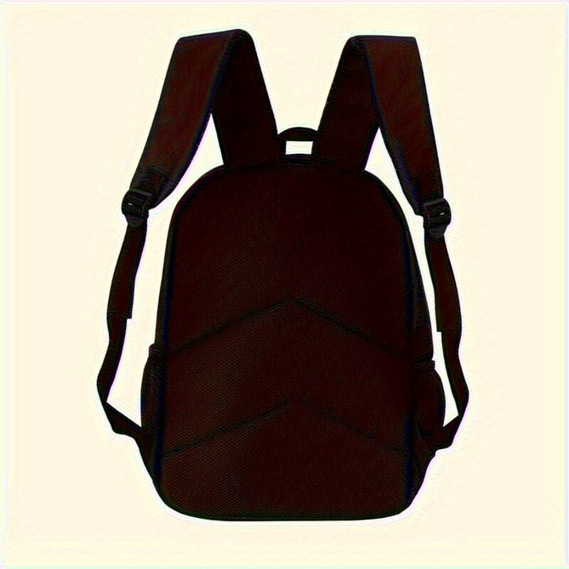 [Customizable Large Capacity Backpack] Hoops Personalized Basketball Flame Backpack - Image 4